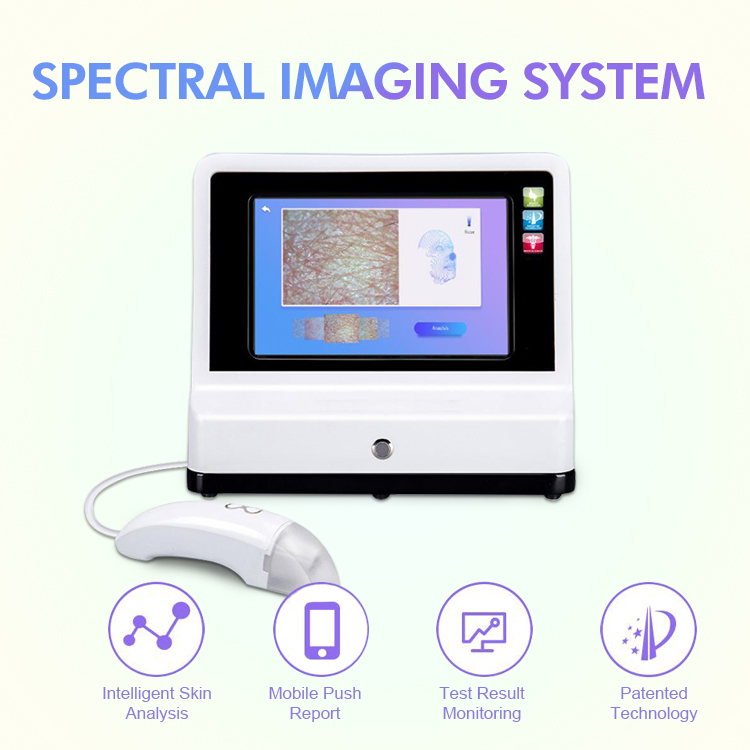 

Facial Analysis 3D smart facial skin diagnostic for spa use Skin testing analysis machine facial skin tester