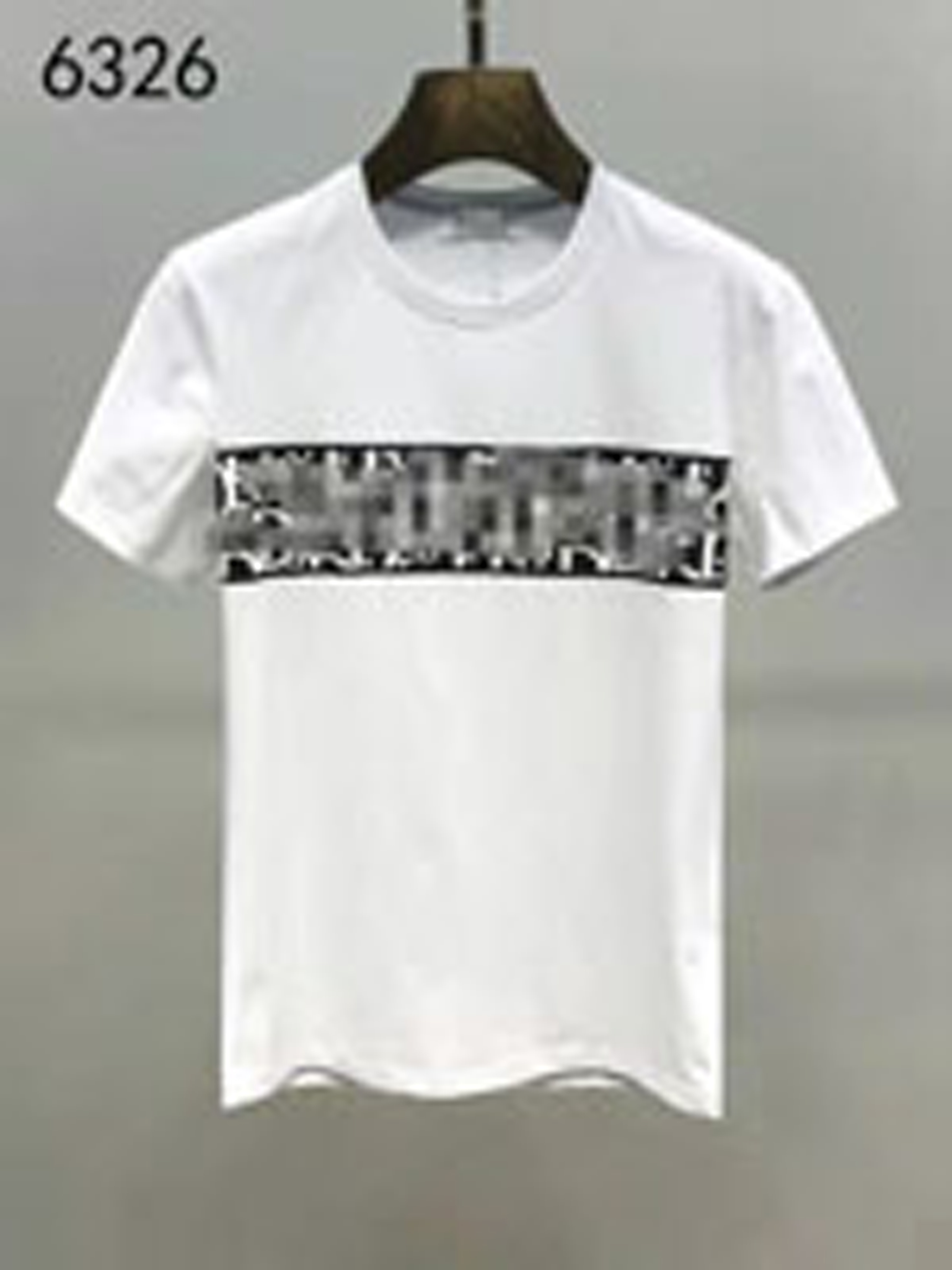 

UU luxury men's T-shirt hip hop printing short sleeve T-shirt summer new round of luxury men's cotton T-shirt high quality wholesale