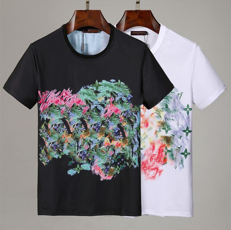 

Fashion Mens Designer T Shirts Women Hip Hop Tops Short Sleeves High Quality Printing Men Stylist Tees #k30, 02