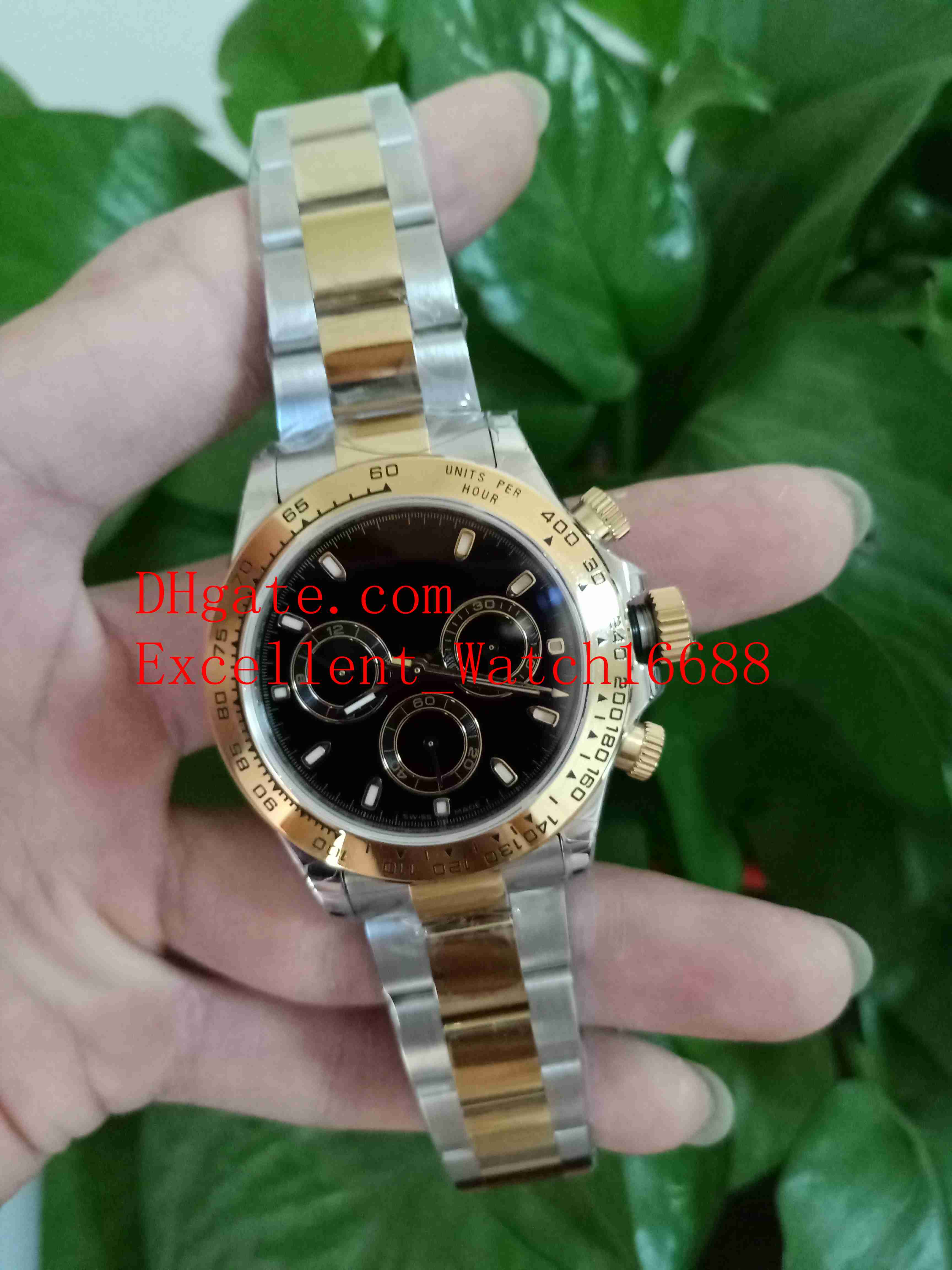 

5 Colors BP Factory Chronograph Working 7750 Movement Automatic Wristwatches 40 mm 116508 116523 116503 Sapphire Glass Mens Watch Watches, Slivery;brown