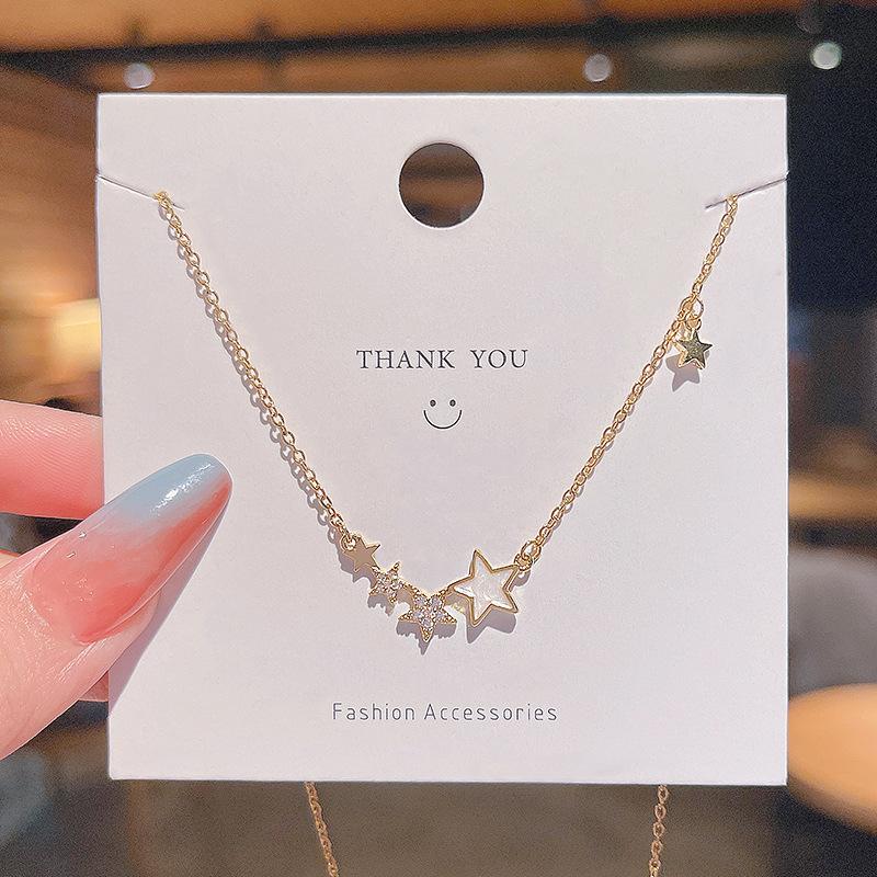 

Pendant Necklaces KAPLAN CENTER Stainless Steel Jewelry Star Geometry Punk & Pendants HIP HOP Necklace For Women
