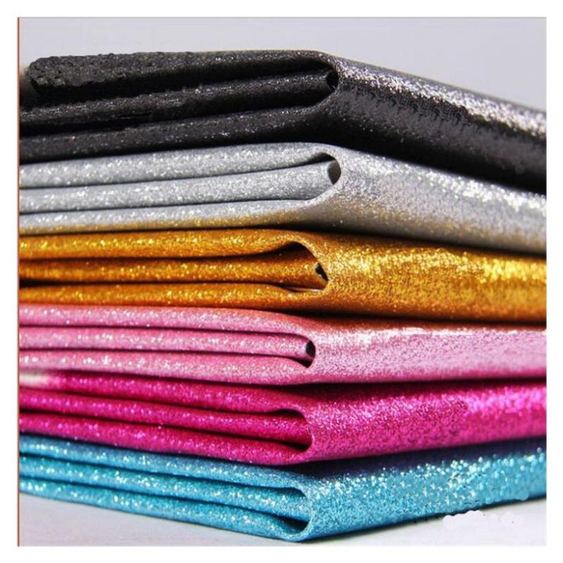

Wallpapers 1.38m Width *10m Fine Glitter Fabric For DIY Craft Wallpaper Shoes, 32