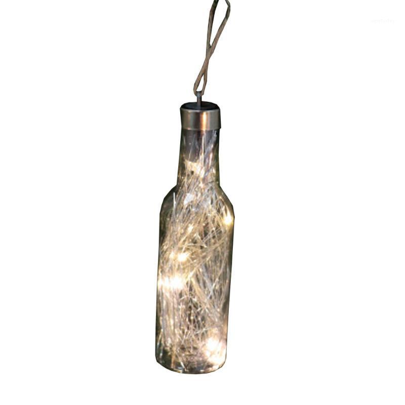 

Party Decoration 1PC Bottle Shape Christmas Unique Festival Transparent Decorative Tree Balls Decor Gift