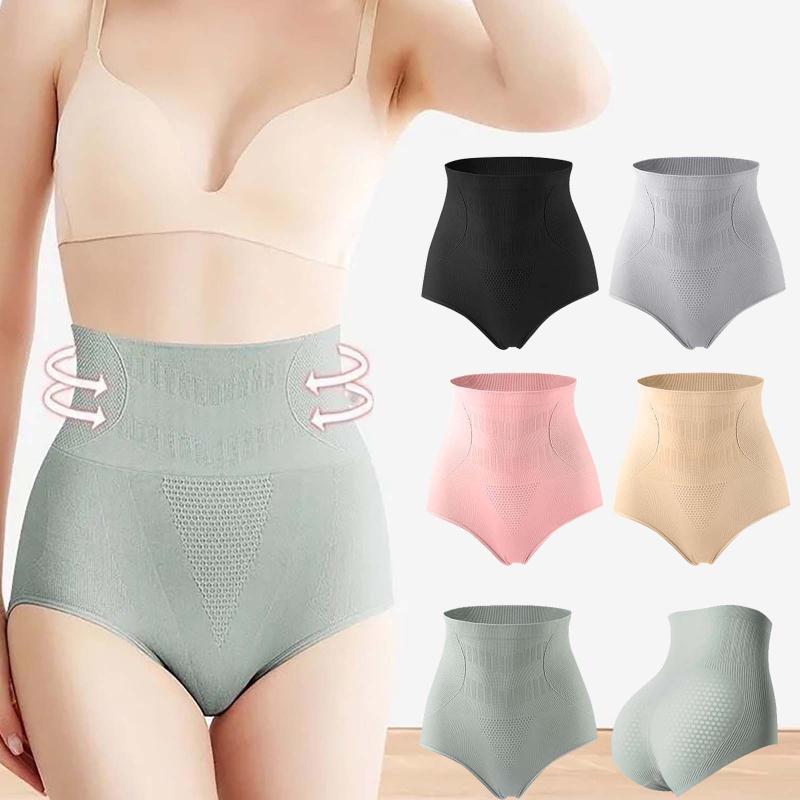 

Women's Panties Women Shorts High-Waist Panty Mid-Thigh Body Shaper Bodysui Tight Underwear High Quality Underpants Intimates Ropa Mujer, Bk