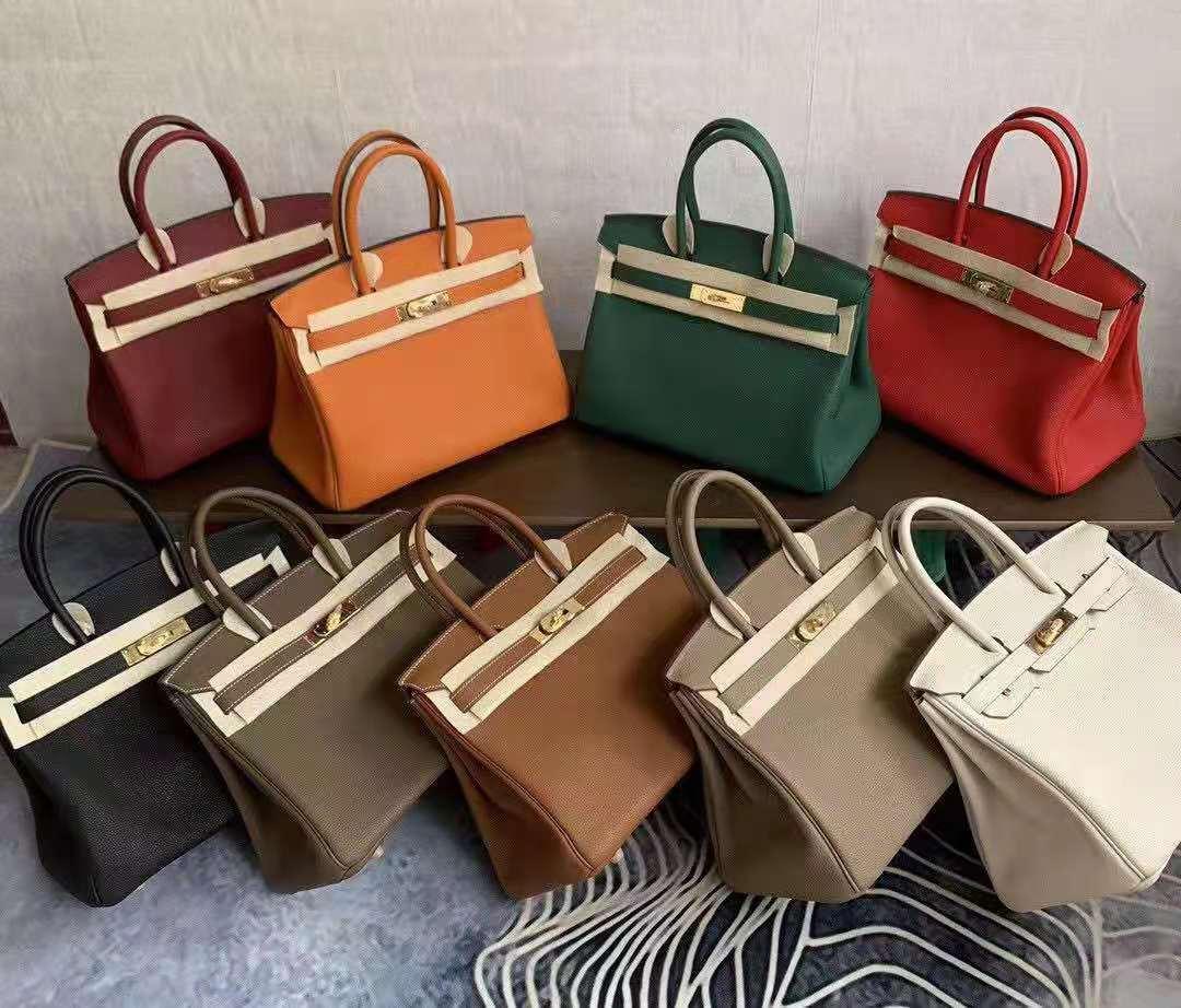 

7A top quality Tote Bag Handmade Togo Luxury designer Handbags imitation brands classic fashion women purse cowhide leather pochette clutch, Freight dhl