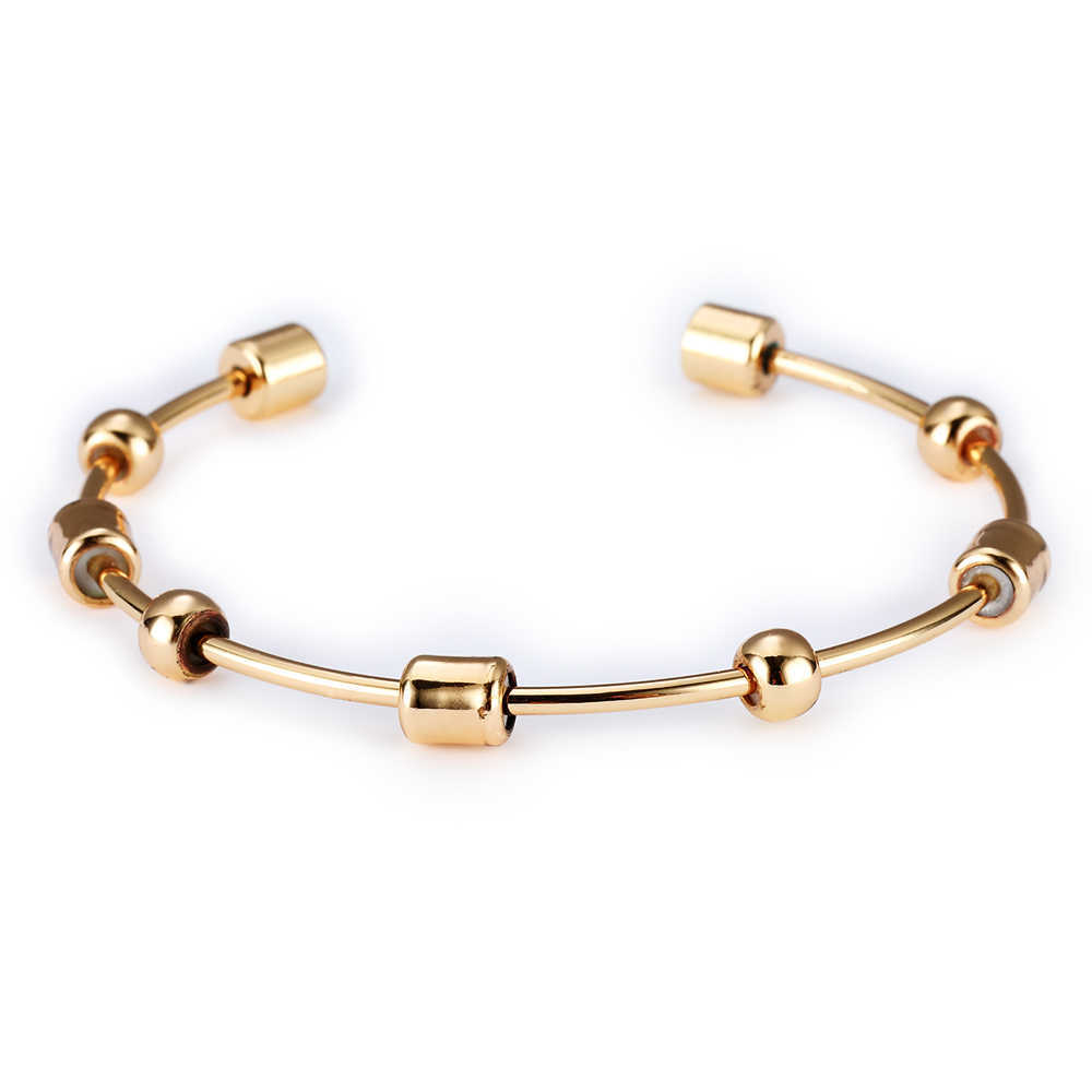 

Mylongingcharm Score Counting Bracelet,score Keeper,golf Score Counter Bracelets-open Cuff Bangles Gold Color-women Golfer Gifts Q0719