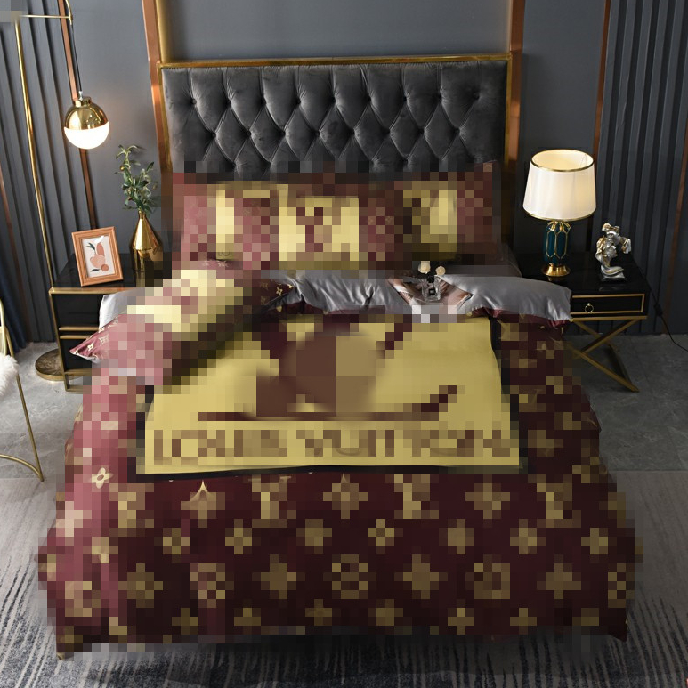 

Luxury Designer Summer New Silk Comforters Sets 4pcs Home Bedding Set Jacquard Duvet Bed Sheet Twin Single  King Size