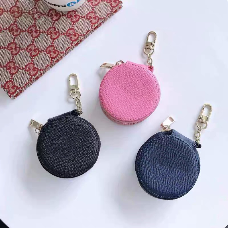 

PC011 Coin Purse Wallet Designer Cell Phone Earphones Pods Gen 1/2/3 Wireless Bluetooth Headset Protector Pro Case Comprehensive Protection
