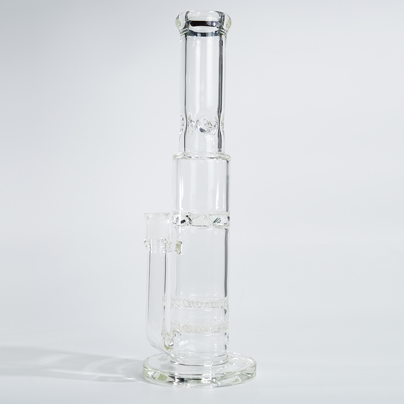 

9mm thick Bong Hookah glass smoking straight tube water pipe lookah dab rigs shisha tobacco Bons