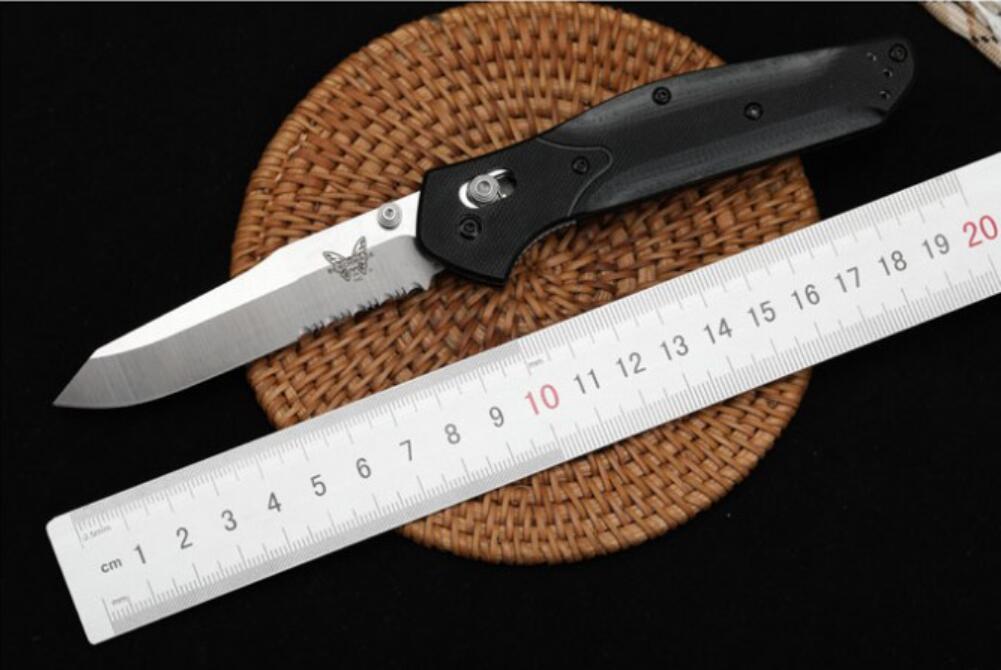 BENCHMADE BM 940 Osborne AXIS Lock Folding Knife D2 s90v Blade G10 Handle Camping outdoor tool-image-735781722