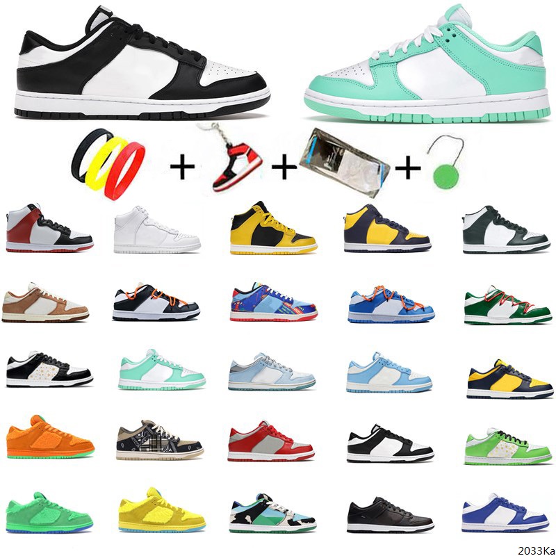 

kaws dunk chunky dunky low running shoes for men women kentucky university red green bear syracuse chicago valentines day womens trainers ou