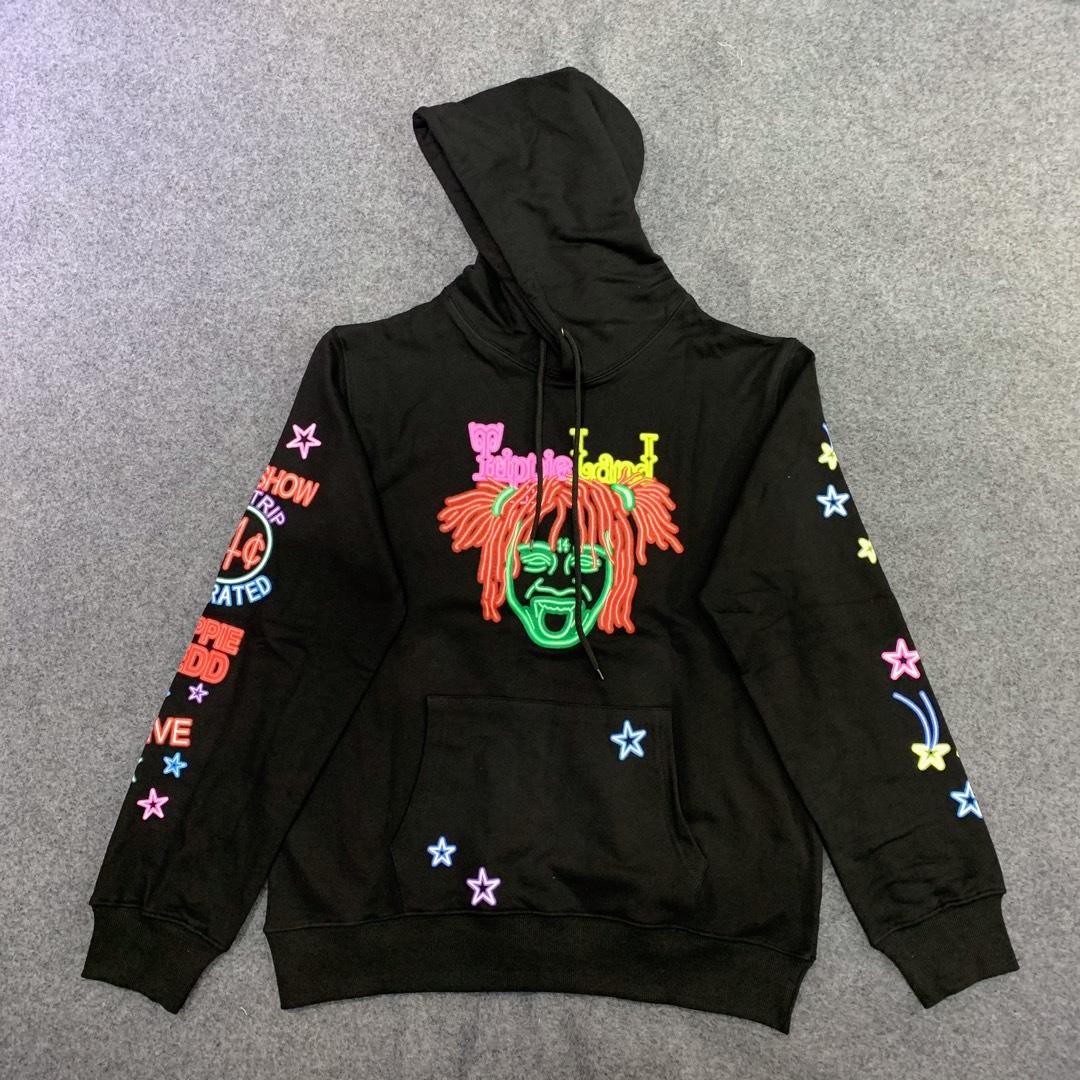 

2021 New Red Swamp Three Hooded Pullover Hip Hop Hoodie Men's Famous Street Clothes H3sp, Beige
