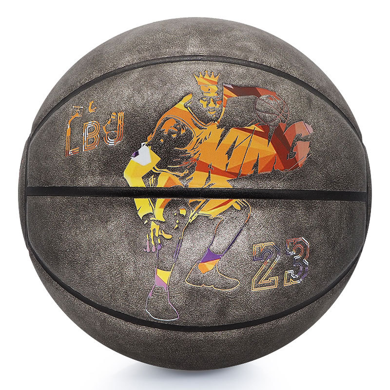 

Lakers Little Emperor James Commemorative Basketball 7 Outdoor Cement Team Star Wear Ball Hip Hop Basketball