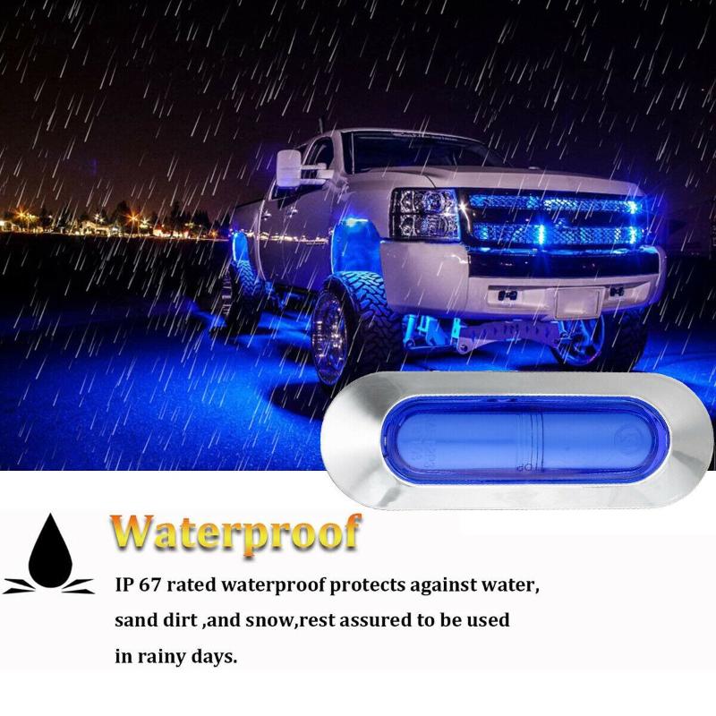 

Emergency Lights Durable High Quality Side Marker 4 LED Car RV Truck Trailer Pickup