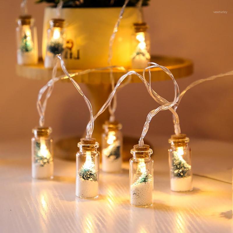 

Party Decoration Christmas Wishing Bottle Xmas Tree Holiday String Light Lamp High-quality