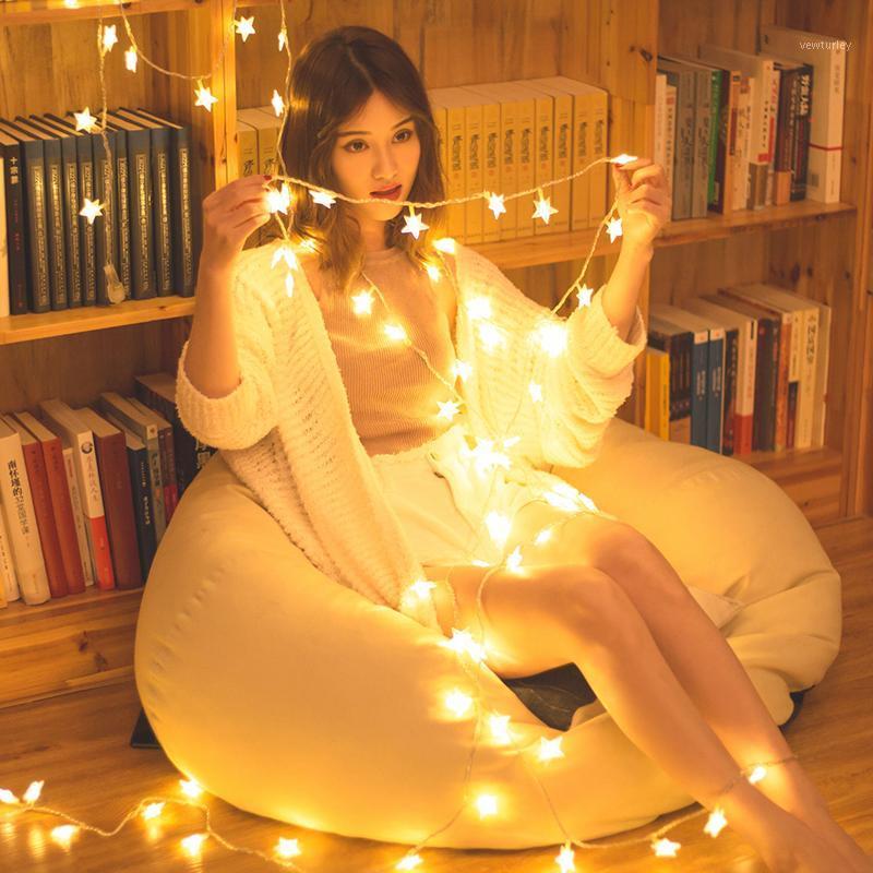 

Party Decoration Stars Battery Supply LED Light Merry Christmas Tree For Home Ornament Navidad Xmas Gift Happy Year