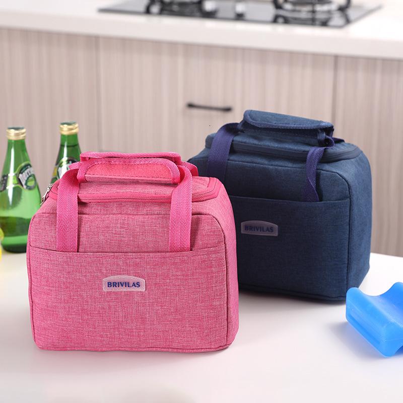 

Women Waterproof Thermal Lunch Box Oxford Cloth Bag Portable Thermal Insulated Cation Picnic Box Ice Storage Bags
