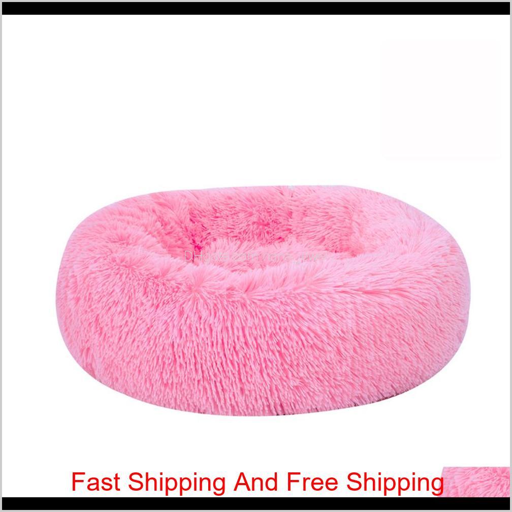 

Cat Winter Dog Kennel Puppy Mat Round Pet Lounger Cushion For Small Medium Large Dogs Pet Bed Warm Fleece Dog Bed Yyb7G R58Mi