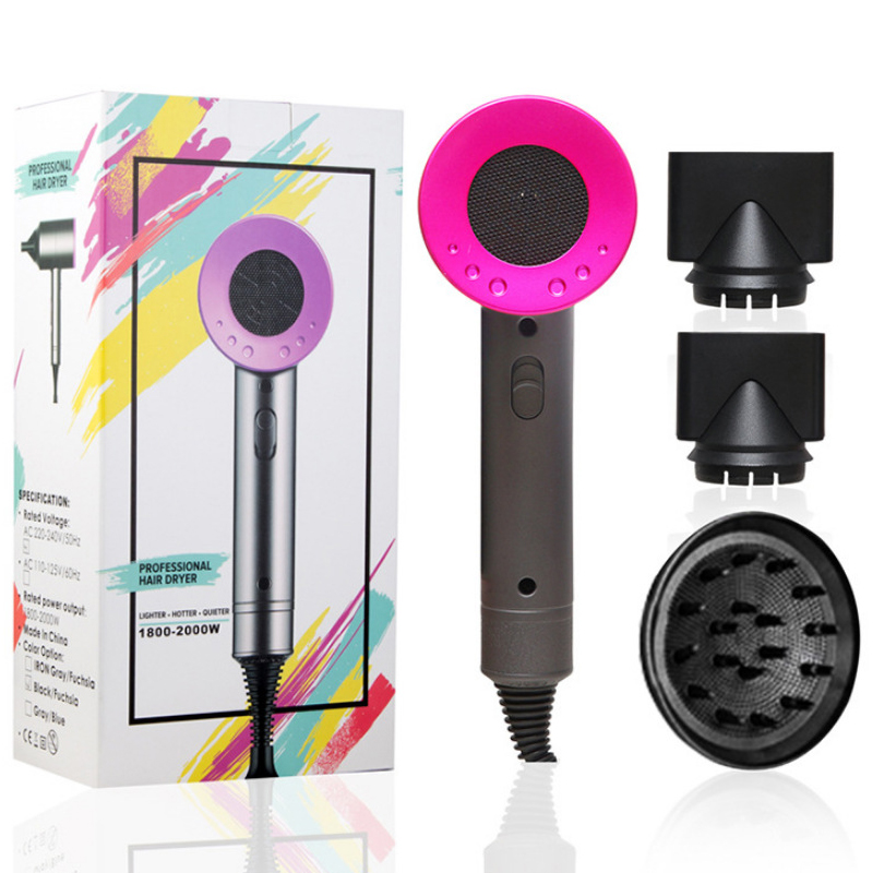

Winter Hair Dryer Negative Lonic Hammer Blower Electric Professional Hot &Cold Wind Hairdryer Temperature Care Blowdryer