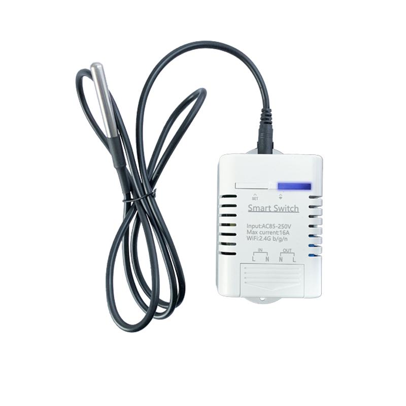 

Smart Home Control Free App Phone Remote Thermostat Wifi Temperature & Humidity Controller With Sensor 16A And Module