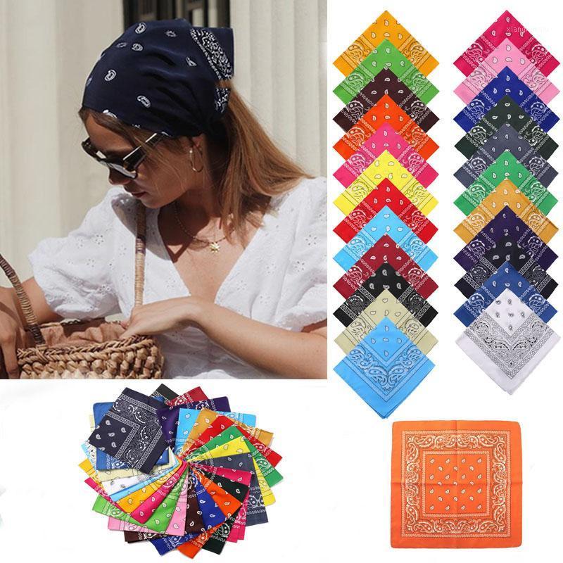 

Hair Clips & Barrettes Modyle Bohemian Print Bandana Bands For Girls Women Kids Unisex Square Scarf Turban Headband Accessories, Golden;silver