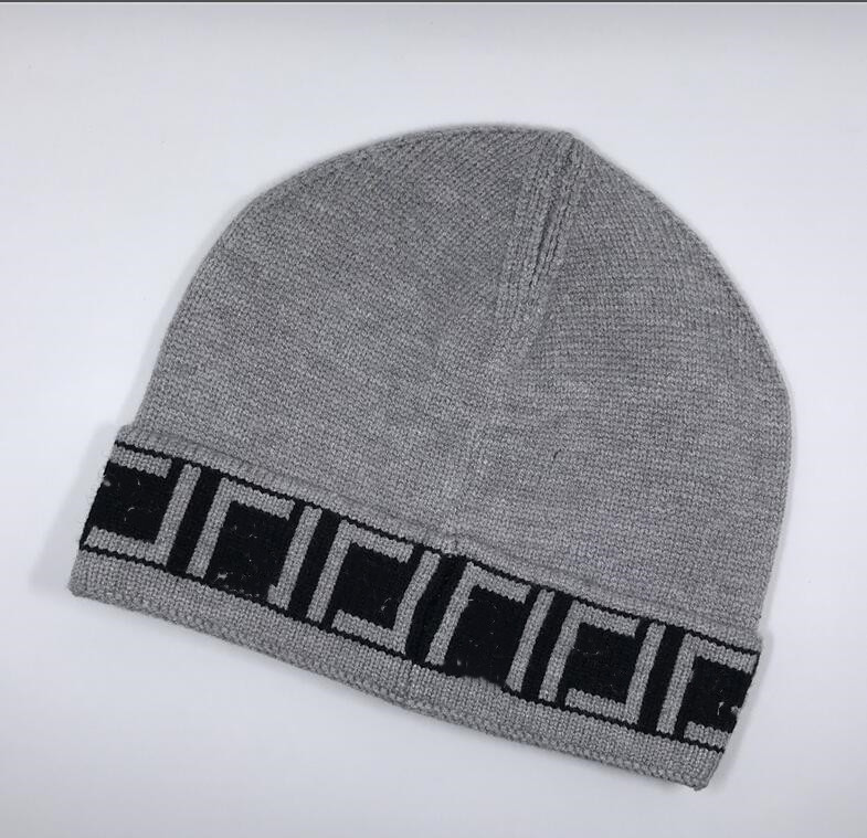 

2021 new winter hat solid color wool knit beanie cap for women and soft thick hat for women slouchy bonnet, Blue;gray