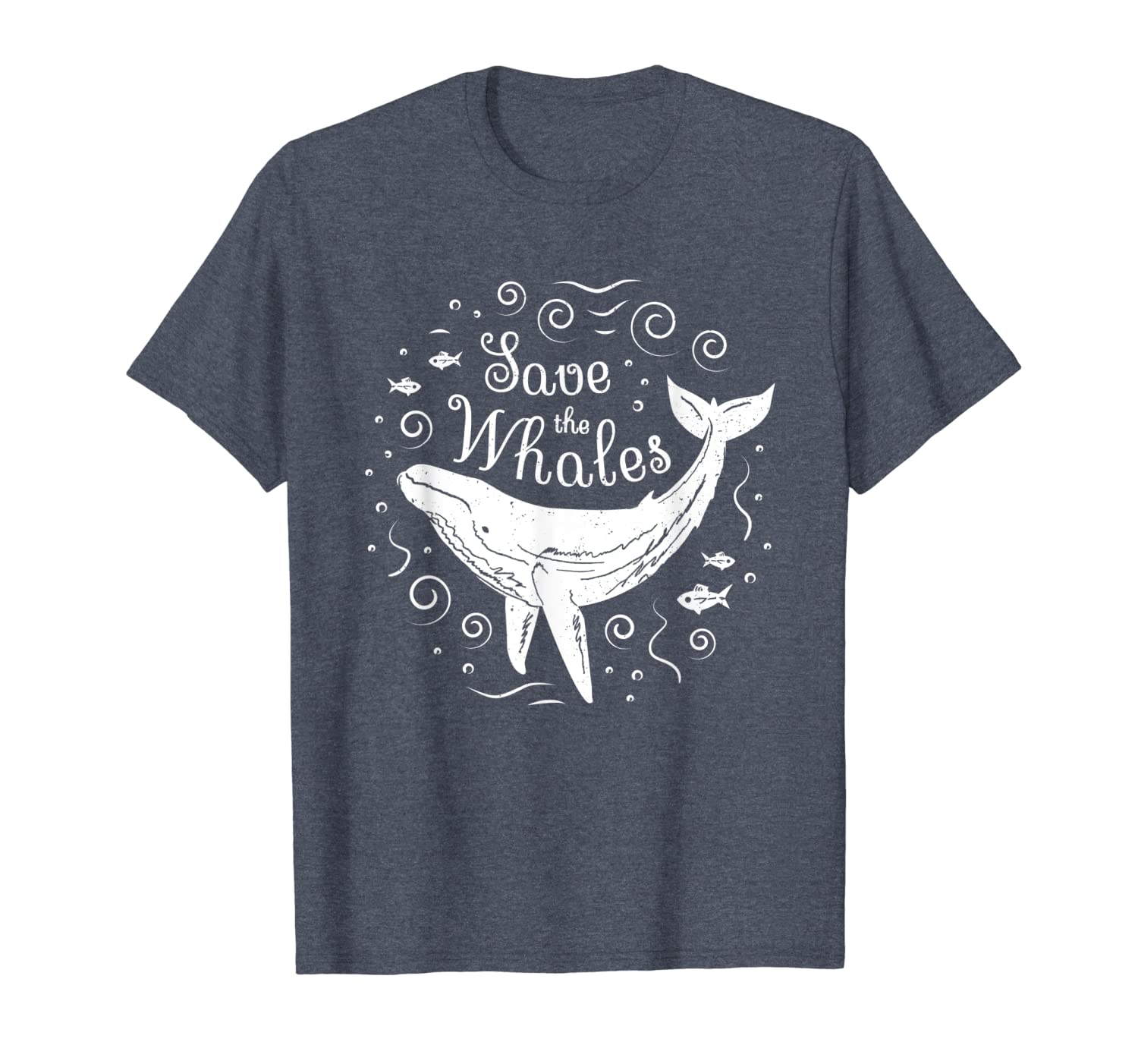

save the whales shirt - whale conservation t shirt, White;black