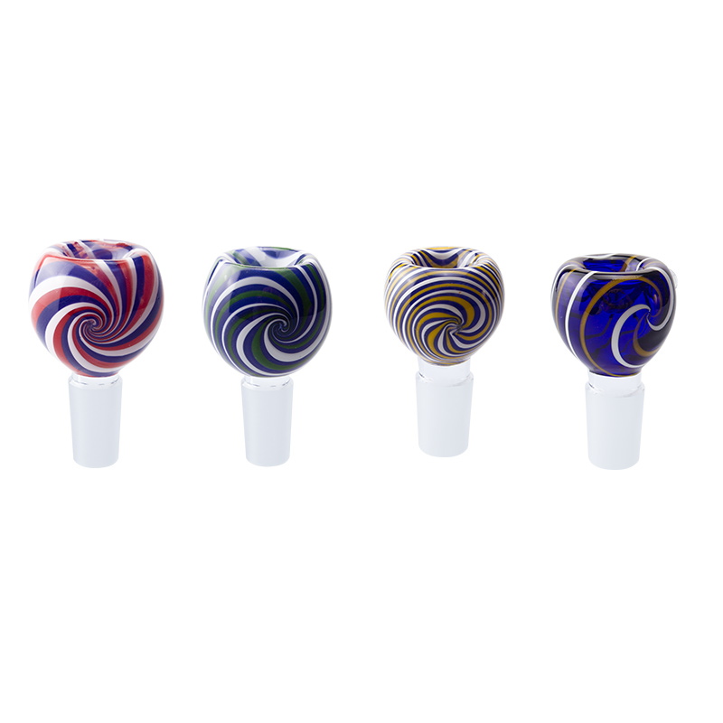 

CSYC G026 Smoking Accessory Bowl 14mm 19mm Male Joint Heady Color Tobacco Dry Herb Glass Bowls