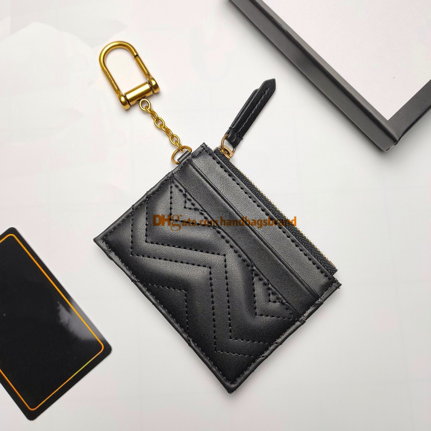 

Newest top quality italy card holder women double g card holders designer leather canvas luxury classic retro wallet Mini Bank zero wallet 627064