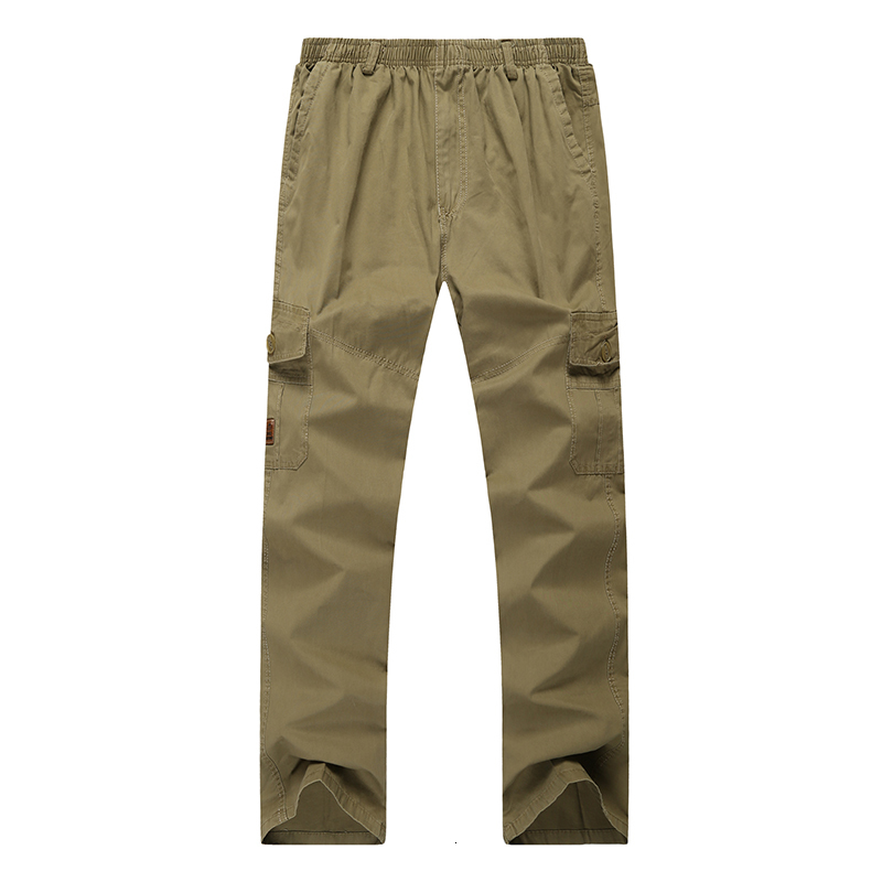 

New 2021 Summer Casual of Cotton Long Straight Loose Male Corridors Plus Size 5xl 6xl Working Pants for Men Vo7x, Yellow