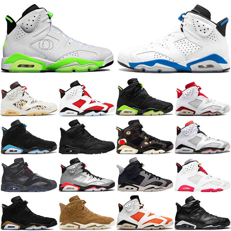 

Basketball Shoes Men 6s 6 PSG Alternate Angry Bull Mens Black Cat Carmine Grey Green Trainers Sneakers Size US 7-13, Reflections of champion