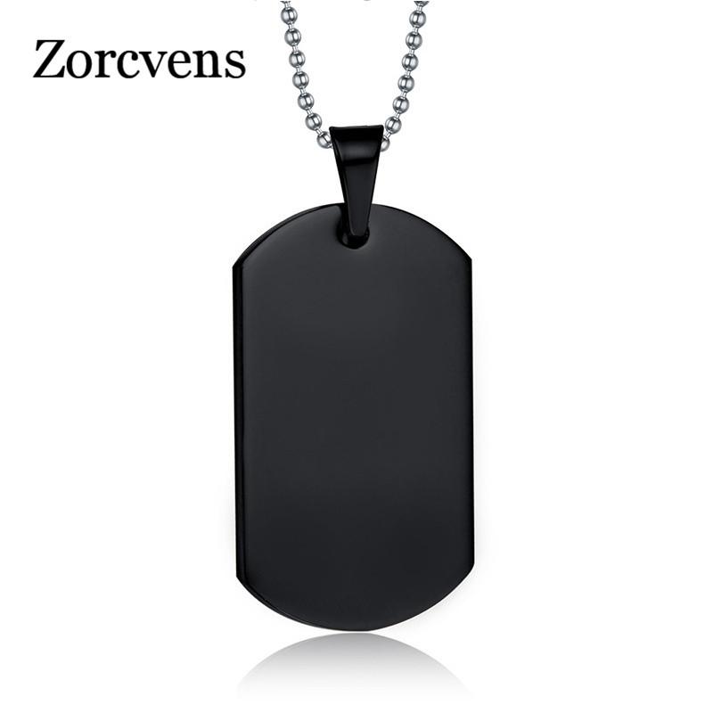 

Pendant Necklaces ZORCVENS Gold-Color Fashion Men's Titanium 316L Stainless Steel Pendants For Man And Woman