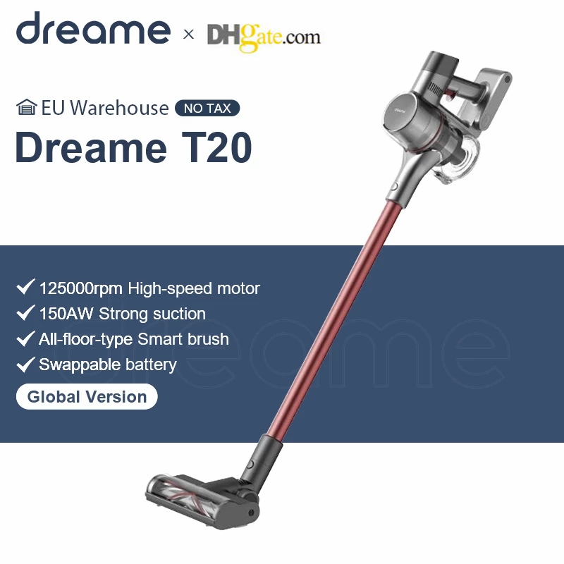 

Dreame T20 Handheld Cordless Vacuum Cleaner 25kPa Strong Suction Portable All In One Brush Dust Collector Floor Carpet Aspirator