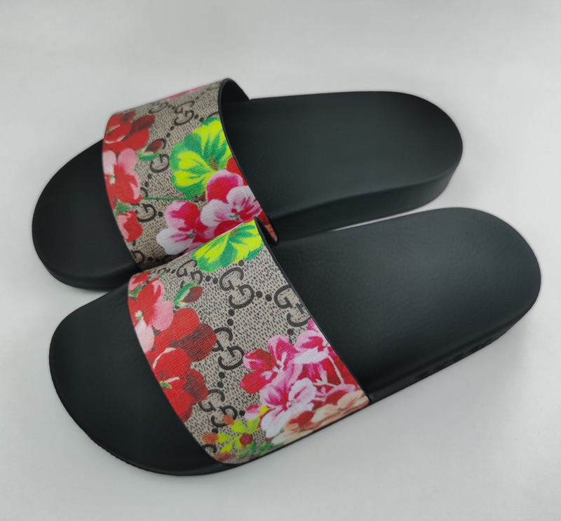 

Flip-flops Ladies Sandals Men's Slippers Women's Flat Leather Casual Beach Summer Shoes, Black