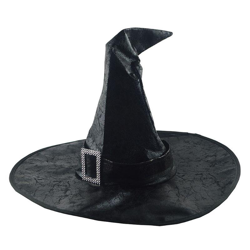 

Party Hats Halloween Wizard Witch Hat Masquerade Fancy Dress Costume Cosplay Accessory Decor