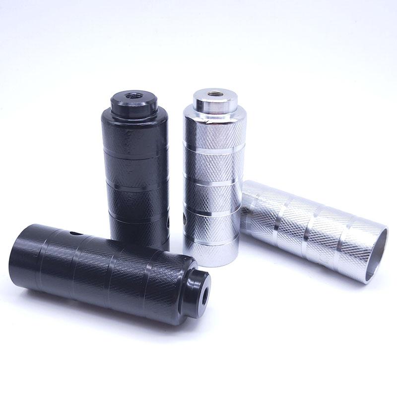 

Bike Pedals 2PCs Iron Cycling Bicycle Pegs Axle Foot Rest Anti-Slip Rear Feet For BMX Mountain 38*110mm