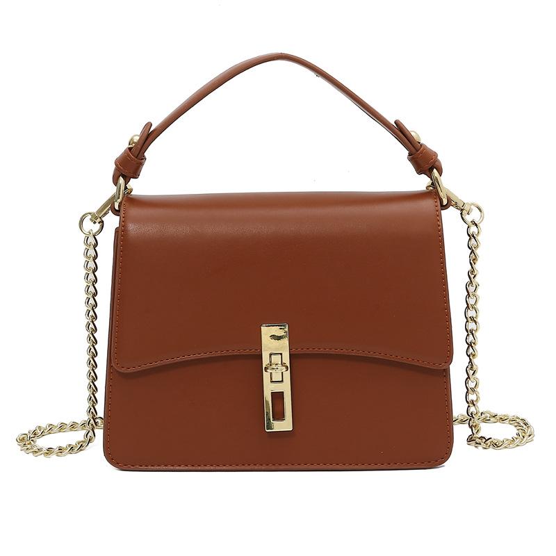 

Fashion Square Women Shoulder Bags Designer Crossbody Bag Luxury Pu Leather Messenger Bag Lady Small Flap Female Purses 2021, Black