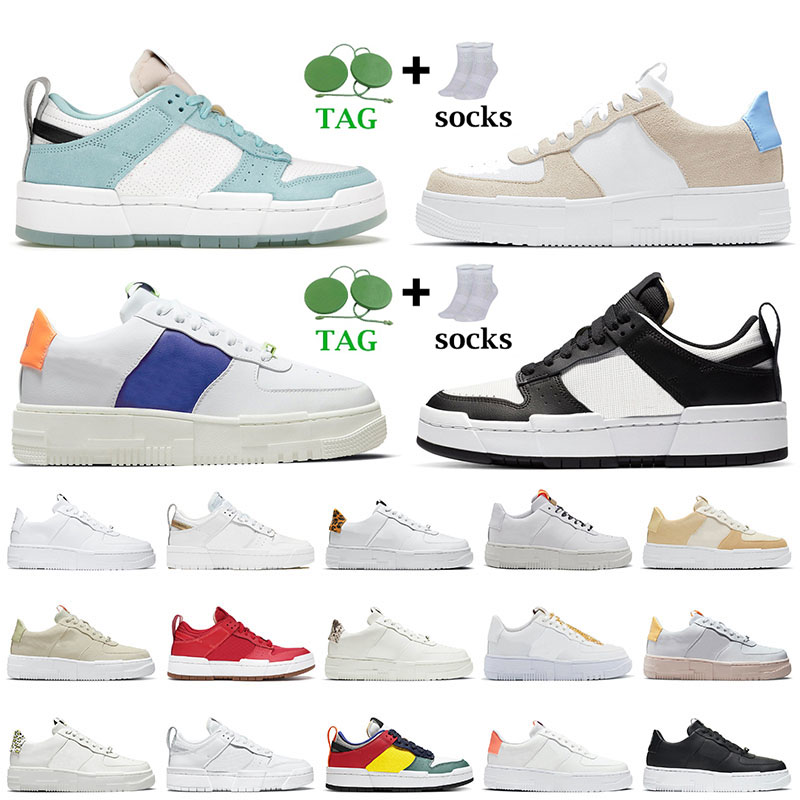 

Top Quality men women airforce low Casual Shoes Pixel Sail Running Sneakers one Simple Black Sea Glass White Ghost Aqua Silver Cool Grey Air 1 Designer Trainers, A34 pixel fresh 36-40