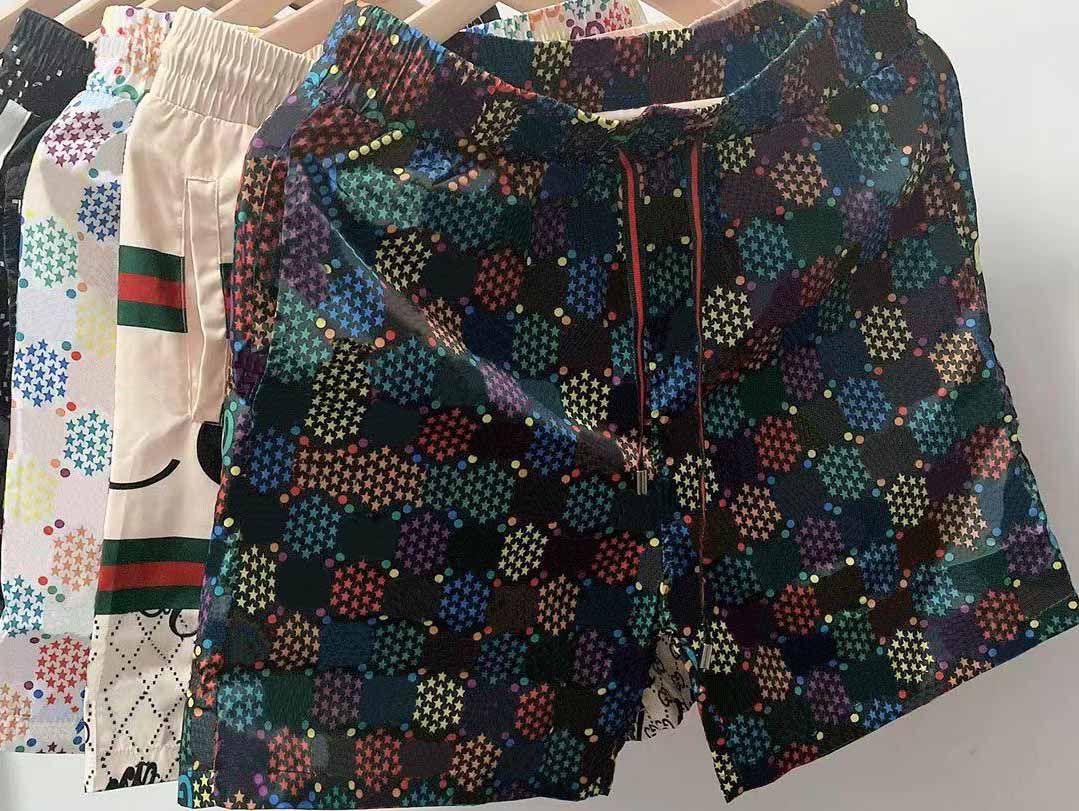 

Mens Summer Fashion Shorts Designers Board Short Gym Men Sportswear Quick Drying SwimWear Printing Man S Clothing Swim Beach Pants 2021