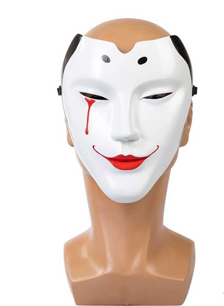

Plunderer Anime Rihitou Bach Role Cos Full Face Mask Halloween Christmas Party Performing Props G0910
