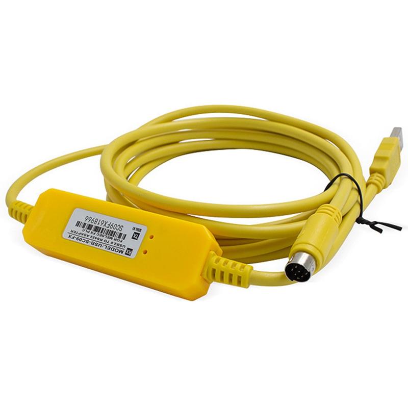 

Audio Cables & Connectors USB-SC09-FX PLC Programming Cable For FX Series