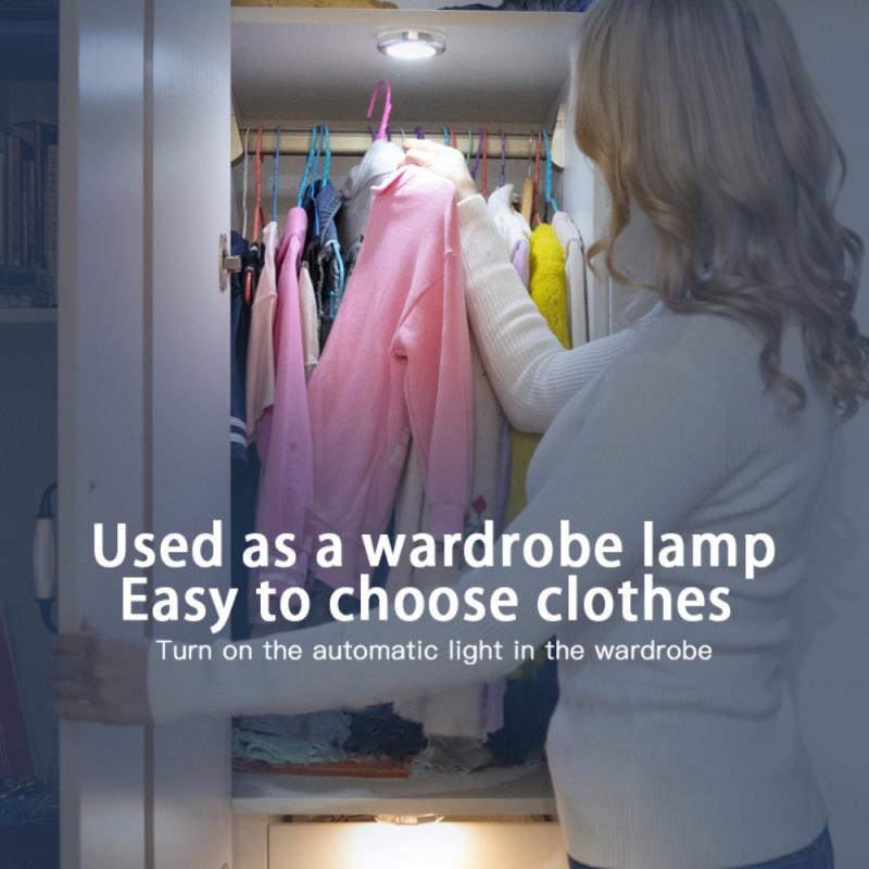 

Night Lights Human Body Infrared Motion Sensor Light, Battery-powered LED Closet Staircase Corridor, Bedroom Light