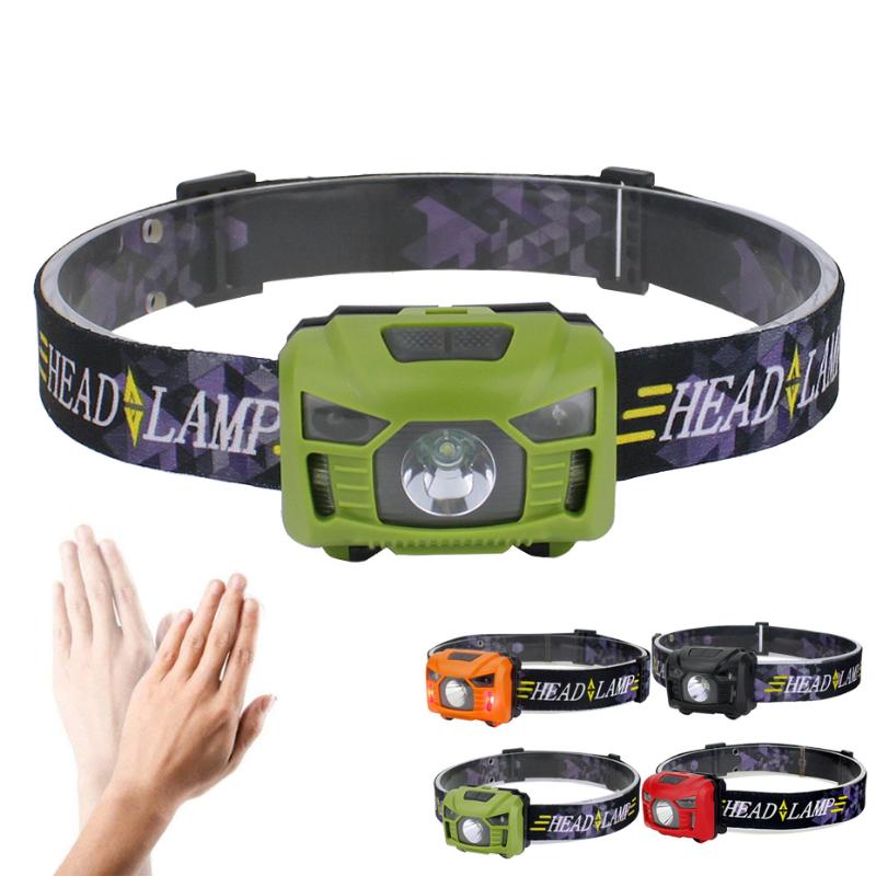 

5W XPE Mini LED Headlamp USB Charging Waterproof Head Torch Lantern Head Lamp Fishing Biking Headlights for Outdoor