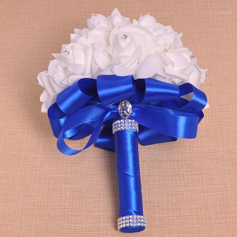 

Cheerleading Pom Poms Pinch Angle PE Foam Bouquet Bride Holding Flower Style1