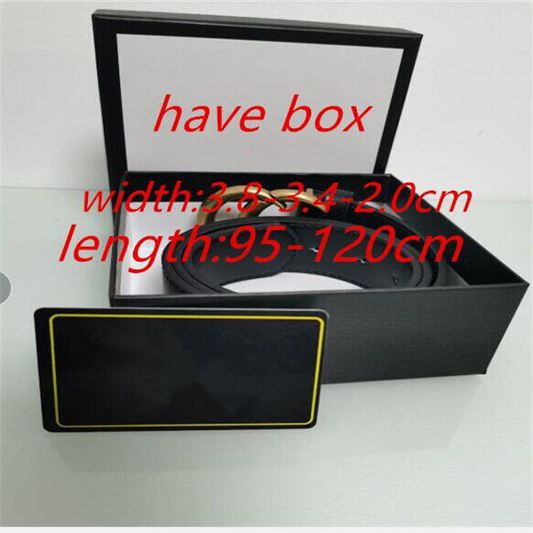 

2022 Fashion Big buckle genuine leather belt with box designer belts men women high quality new mens belts 5AAAA, Black;brown