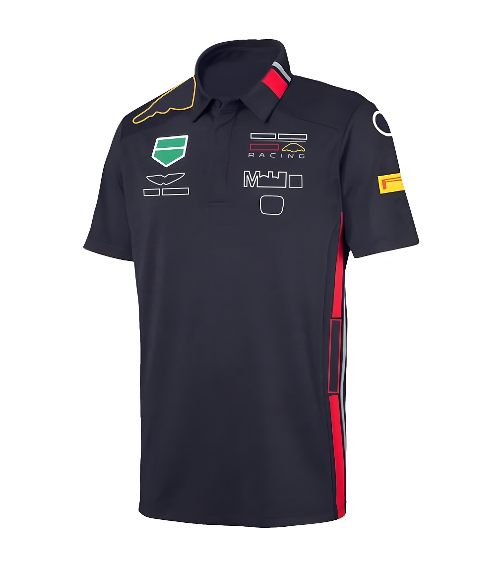 

F1 T-shirt Formula One fans short-sleeved POLO shirt, racing culture overalls, team co-branded quick-drying tops can be customized