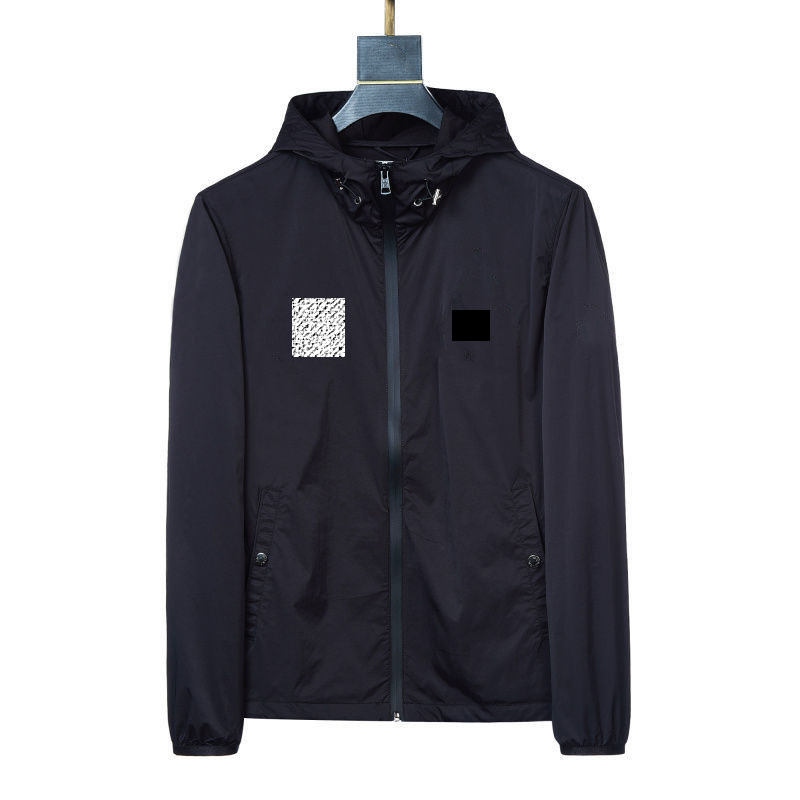 

2021 mens designer jacket spring and summer thin coat fashion brand outdoor sun windbreaker 4 styles Sunscreen male womens Waterproof clothing, Black;brown