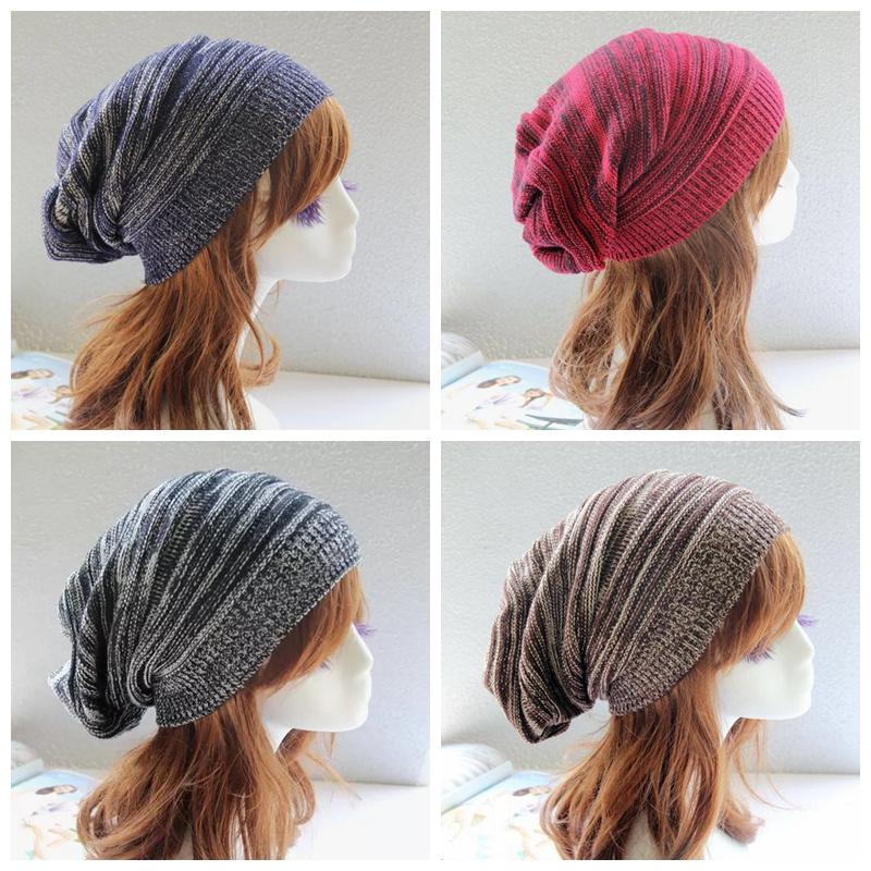 

Berets Unisex Warmer Beanie Hat For Women Acrylic Winter Cap Men Knitted Hats Casual Skullies Caps Bonnet Gorro Female Beanies, Black