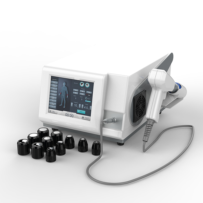 Beauty salon Portable 11 work heads pain relief shock wave therapy equipment focused shockwave therapy machine for Ed treatment-image-660033687