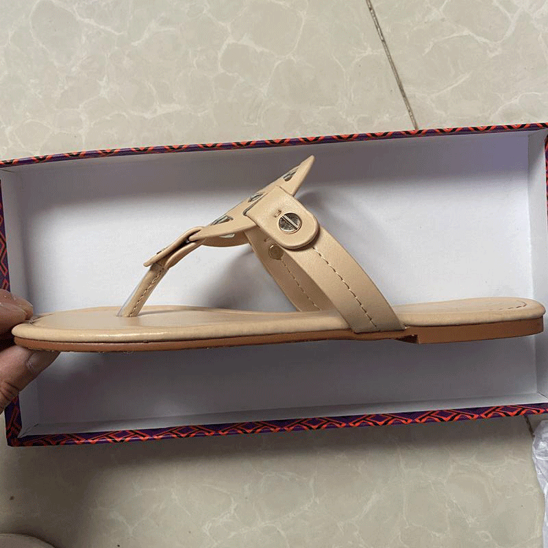 

2021 Fashion Sandals Luxury designer Slides Denim Flat Slippers tory Shoes Ladies Summer Outdoor Beach Causal Flip Flops tb, T8